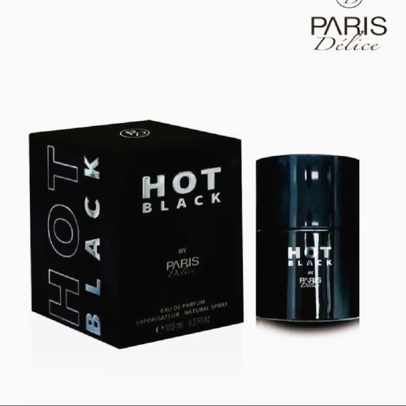 عطر و ادکلن مردانه هات بلک برند پاریس دلیس ( PARIS DELICE - HOT BLACK )